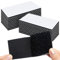 KU Nastro Biadesivo Extra Forte Autoadesivo Extra 20 Pezzi Biadesivo Forte Nastro Stretch Adesivo Rettangolare Riutilizzabile Autoadesivo 5 x 10 cm (Nero)