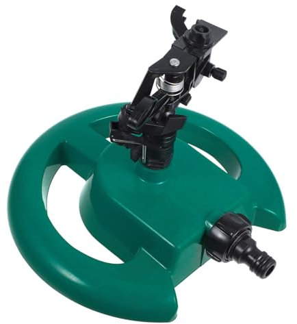 Hemobllo 1 Satz 360 Bewässerung Rasen Bewässerung Sprinkler Automatisch Sprinkler Für Rasenflächen Sprühdüsen Für Die Bewässerung Rotierend Rasen 360 Grad Sprayer Schlauchsprüher Gras Green