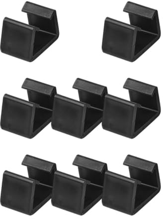 DOITOOL 8pcs Rattan Chair Fasteners Outdoor Wicker Furniture Clips for Garden Patio Alignment Clamps