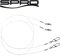 Spro Matt Black Leader Fluoro - 2 Fluorocarbon Spinnvorfächer zum Spinnfischen, Spinnvorfach, Vorfach zum Spinnangeln, Länge/Durchmesser/Tragkraft:50cm / 0.75mm / 30kg - 66lb
