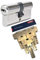 ABUS Bravus.4000 Doppelzylinder mit BZD u. N+G, Länge (a/b) 40/45mm (c=85mm), mit 6 Schlüssel, nach DIN EN1303, Angriffswiderstandsklasse D, RC2/RC3 Level geeignet, mit Not- u. Gefahrenfunktion