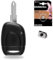 Coque Clé Boitier Plip Télécommande Renault Clio 2 ➜Twingo ➜Kangoo Phase 1 ➜Megane ➜Scenic ➜Espace - Kit iRace Keys®