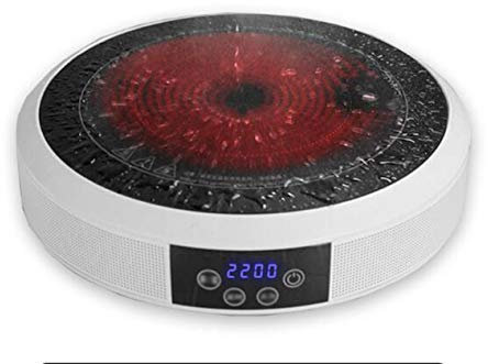 Electric Single Hot Plate For Cooking Portable Electric Hob Cooktop Table Top Hob With Cast Iron Hob Rings Electric Burner With Temperature Control