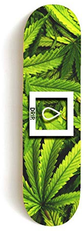 DRIP Skateboards - Weed Paradise Skateboard Deck (versch. Breiten) + Griptape & Sticker/Hochwertiger Canadian Maple! 7.75 / 8.00 / 8.125 / 8.25 / 8.50 (8.00)