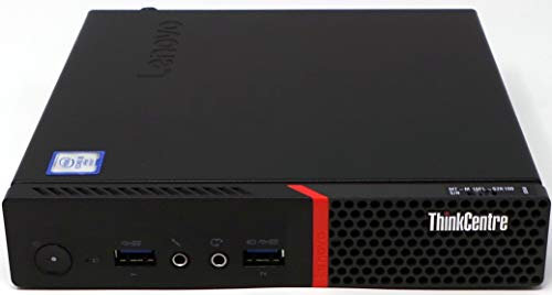 Lenovo ThinkCentre M900 TINY Desktop Quad Core i5-8GB RAM - 256GB SSD - W10 Pro (Renewed)