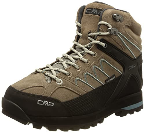 CMP Damen Moon MID WMN Trekking WP Walking Shoe, Cenere, 39 EU