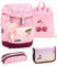 Belmil Comfy Premium Schulranzen Set 5 - teilig (Cherry Blossom)