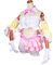 PUYYDS Anime Kostüm Miku Garage Kits Schöne Frauen Cosplay Sets Frühling Hasenohren Lolita Stil Comic Rollenspiel Kleidung
