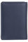 Josephine Osthoff Visitenkartenetui Ausweisetui Personalausweis Ausweishülle Leder Damen Ausweistasche Herren Passport Cover RFID-Schutz ohne Münzfach (841), Farbe:Marine