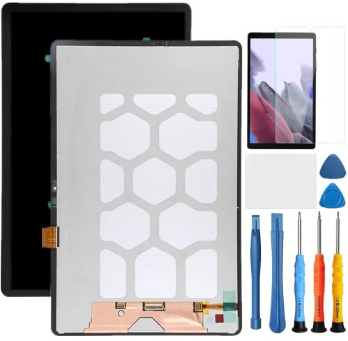 WINCGYCG Pantalla de repuesto para Samsung Galaxy Tablet S7 FE para Samsung Tab S7 FE 5G T730 T733 T736 LCD táctil digitalizador Asamblea con herramientas de 12.4 pulgadas negro con marco