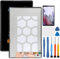 Foufinin for Samsung Tablet S7 FE Screen Replacement for Samsung Galaxy Tab S7 FE Screen Replacement SM-T730U T730W T733U T733W T736U T736W LCD Display Touch digitizer Screen Assembly Part with Tools