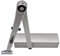 GEZE TS 2000 V BC Silber Gestängetürschließer für einflügelige Türen bis 1250 mm Flügelbreite mit ein und ausschaltbar Feststellgestänge 102445 und Montageplatte/Set 3 in 1