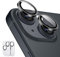 ESR Camera Lens Protectors for iPhone 15/15 Plus, Armorite Individual Lens Protectors, Scratch-Resistant Ultra-thin Tempered Glass with Aluminum Edging, Armorite Series, Set of 2, Black