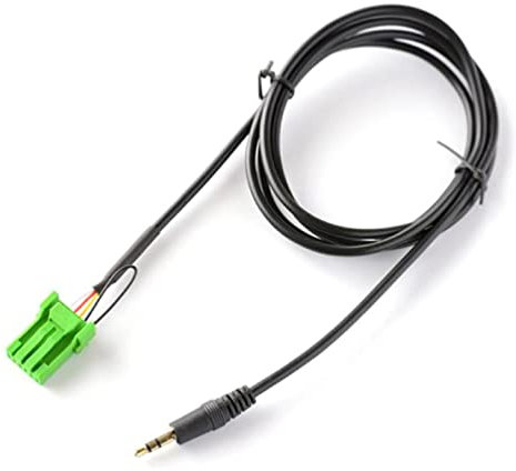 Cavo adattatore per autoradio da 3,5 mm per cavo AUX a 6 pin per adattatore cavo di ingresso AUX 2002-2006