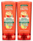Garnier Fructis repariert und stärkt Balsam Tiefenreparatur beschädigtes Haar mit Marulaöl Keratin Nährendes und elastisches Haar - 2 Flaschen à 200 ml
