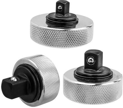 Treki 3pcs Mini Cliquet Clé Réversible à Molette cliquet Doigt Réversible Poignée 1/4 3/8 1/2 Clés à Cliquet à Doigt en Acier avec Paume Outil à main de réparation