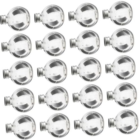 Sprühflasche 150ml aus Kunststoff, Rund, 20 Stück, Wiederverwendbar
