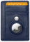 YAYOOLA Portefeuille Apple AirTag minimaliste fin avec poche Air Tag et blocage RFID - Fenêtre de suivi de sécurité d'identité (carbone), bleu, Minimalist, Contemporain