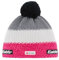 Eisbär Star Pompon Ski Austria Mütze Mehrfarbig – Exklusive Wintermütze mit Merino-Mix, Dreistreifen-Design & Kuschelfleece & Bommel, Skimütze – Offizielles Ski Austria Modell, Perfekt für kalte Tage