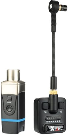 Xvive - U7 - Sistema microfonico wireless digitale per strumenti a fiato (ottoni)