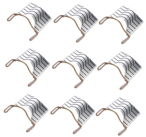 IWOWHERO Silver Nail Forms 10pcs Reusable Aluminum Nail Foil Art Extensions for French Manicure