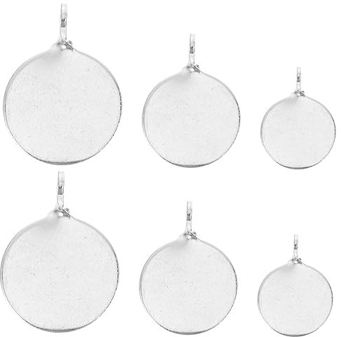 Sosoport 6stücke Teiliges Robuste Manganstahl Zielscheiben Für Schießtraining Präzise Übungsscheiben Mit Glatter Oberfläche Und Sicheren Kanten Für Sport Waffentraining