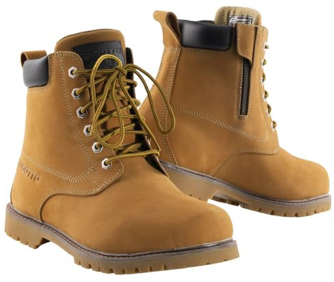 Bogotto Havoc wasserdichte Motorrad Stiefel, braun, 49