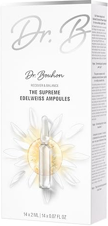 Dr. Bouhon - The Supreme Edelweiss Ampoules (14 x 2ml) - Anti-Aging Gesichtspflege mit Hyaluronsäure, Edelweiß-Extrakt & PEPTIDOX® - feuchtigkeitsspendend & straffend - vegan & dermatologisch getestet