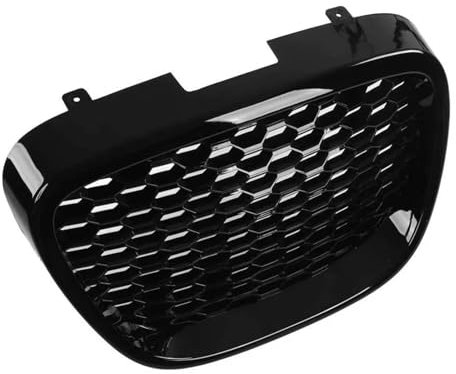 Kühlergrill Passend Für Seat Für Leon 1P MK2 Für Altea 5P Für Toledo MK3 1133007 Honeycomb-Frontstoßstangengrill Mattschwarzer Hitzebeständiger Kühlergrill Gitter Kühlergrill(Glossy Black)