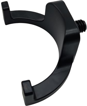 Gancho de garaje de soporte fuerte, colgador de herramientas multiusos de agarre estable para pared industrial, gancho en forma de U con revestimiento antideslizante, almacenamiento que ahorra espacio