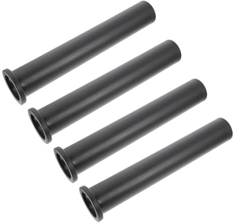 Toyvian 2 Pairs Barbell Sleeve Adapters Weight Bar Sleeve Handle Grip Wear Resistant Pp and Stainless Steel Barbell Accessories for Professional Workout Environments and Weightlifting