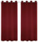 WOLTU 2er Set Gardinen Vorhang Blickdicht mit Ösen, Leichte & weiche Verdunklungsvorhänge Wärmeisolierend Thermovorhang Kälteschutz Ösenschal für Wohnzimmer Kinderzimmer, 135x245 cm Bordeaux