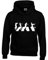 Crown Designs Zombies in Iconic Abby Road Style Zombie TV Show Inspired Gift Unisex Hoodies for Men, Women & Teenagers - Black/Medium