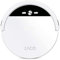 ZACO V4 robot vacuum cleaner with brushless direct suction, ideal for pet hair and hard floors, powerful MAX mode, bagless, with charging station, automatic hoover robot with fall protection, white