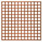 Total Sheds 6x3 (1.83m x 0.91m) 6ft x 3ft Wooden Square Trellis Fence Panels