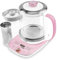 AROMA AWK-701 16-in-1 Nutri-Water, Green, Fruit, Flower Tea, Coffee, Multi-Use Kettle, Delay Timer, Glass, Pink