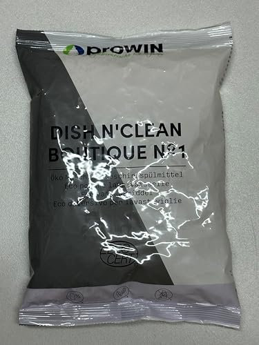 proWin ÖKO MASCHINENGESCHIRRSPÜLMITTEL Umweltschonendes Geschirrspülpulver 500 g natural detergents ECOCERT Nachfüllpack