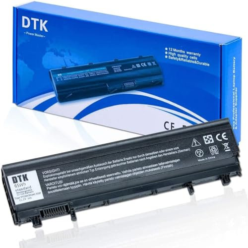 DTK Laptop Akku für Dell Latitude E5440 E5540, P/N: VV0NF VVONF N5YH9 312-1351 451-BBID 451-BBIE 451-BBIF 3K7J7 970V9 9TJ2J TU211, 11.1V 65Wh
