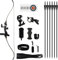 REAWOW Bogenschießset 35Lbs Recurvebogen Recurve Bogen Und Pfeil Set Laminiertes Glasfaserplatte Bambus Geschenk Für Bogenschießen Outdoor Aktivitäten Szenische
