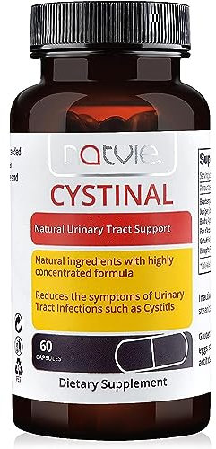 CYSTINAL - Ayuda natural para el tracto urinario - Fórmula altamente concentrada - Reduce los síntomas de las infecciones del tracto urinario como la cistitis.
