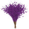 KI Store 20 Stück deko Zweig violett Weihnachten äste künstlicher weihnachtszweig 45cm mit Glitzer bastelzweige dekozweig Stem Mistelzweig für Weihnachts deko
