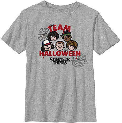 Stranger Things Jungen Team Halloween Short Sleeve T-Shirt