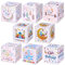HOWAF 16 Eid Mubarak Geschenkboxen, Eid Mubarak Box Eid Geschenkbox Eid Mubarak Tüten für Eid Mubarak Schokolade Eid Mubarak Geschenke Verpackung für Muslim Islamische Ramadan Eid Mubarak Dekoration