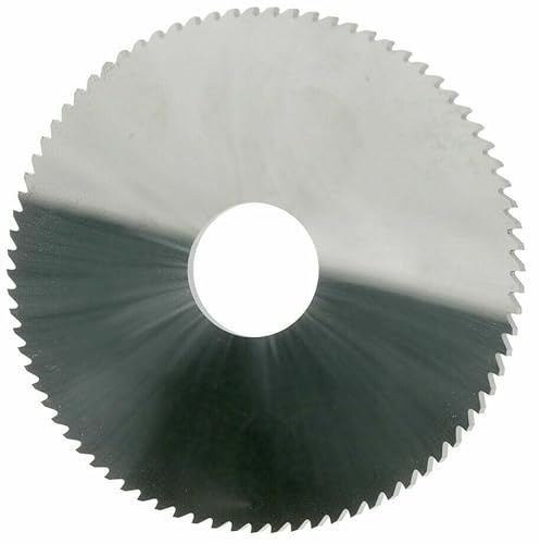 VHM Kreissägeblätter, Metall Sägeblatt, NE-Metalle Sägeblatt, Aluminium Kreissägeblatt GEFRABO Kreissäge Form A, DIN 1837 A, feinverzahnt Ø 15-200 mm, Sägeblatt (80 mm x 2,5 mm)