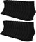 FALARY Socken Herren 39-42 Schwarz Baumwolle Sportsocken Damen Herrensocken 12 Paar Sport Socks Winter Atmungsaktive Business Socken