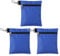 NQEUEPN 3pcs Golf Tee Bags, 6.69x5.51in Portable Golf Ball Pouch Zipper Golf Accessory Handbag Pocket with Metal Lobster Claw Clip Golf Ball Storage Holder Case for Valuables & Golf Accessories