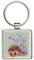 Wrendale Designs Schlüsselanhänger Love and Hedgehugs Igel, lichtgrün, 40mm x 80mm