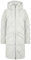 Ziener Damen TALASI Winter-Mantel | warm, atmungsaktiv, wasserdicht, knielang, whtie fog, 44
