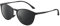 Sonnenbrille-Damen-Al-Mg Metall-Rahme-Polarisiert-Ultraleicht-Rund-Herren-Unisex-UV400-Retro-Klassisch-Trendy-Sonnenbrillen-Vintage Geeignet FüR Camping-fotografie-Outdoor-Geschenke für frauen-Grau