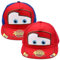 Car Kinder Baseball Cap, 2PCS Baseballkappe Schirmmütze Sonnenschutz Cap Baseballmütze Einstellbare Kappe Cartoon Snapback Cap SportsMütze Sonnenbrillen Set für Kinder Ab 2 Jahren